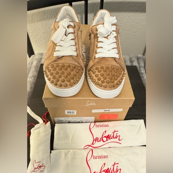 CHRISTIAN LOUBOUTON Suede Sneaker 
NWT | Women’s EU 35.5 - Picture 3 of 13